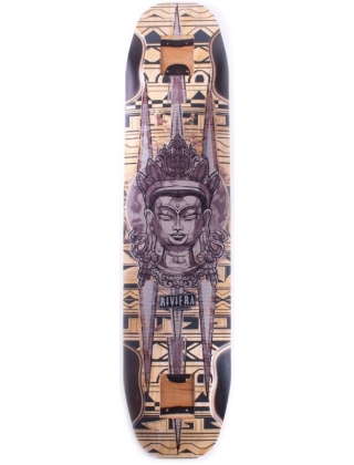 Longboard & cruiser deck Riviera Mystic Amanda Powell - Longboard Deck Only Photo 3