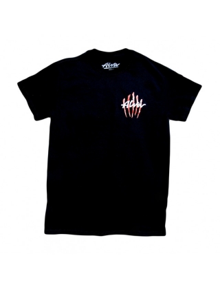 T-shirt ALVA Scratch Tee - Black Photo 2