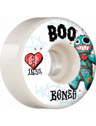 Skateboard wielen Bones Boo Voodoo V4 STF 53mm - 103 A Photo 1