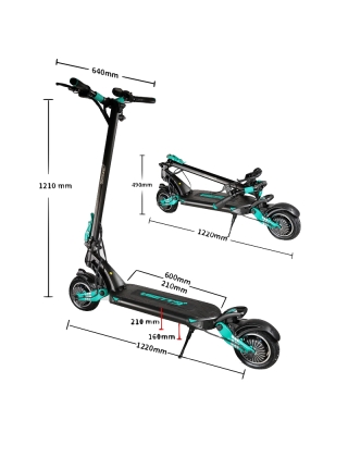 Elektrische step Elektrische Scooter VSETT 9+ Photo 3