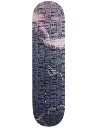 Skateboard deck Baker Repeat Grey 8.5" - Deck Photo 1