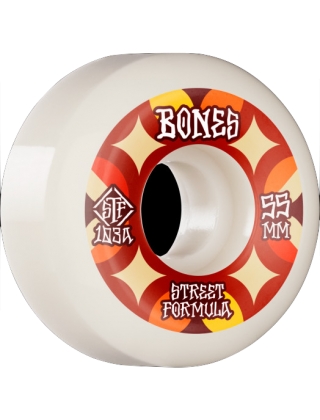 Skateboard rollen Bones Retros STF 103A / 55mm White V5 Sidecut - Multi Photo 1