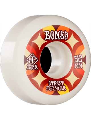 Skateboard wielen Bones Retros STF 103A / 55mm White V5 Sidecut - Multi Photo 2