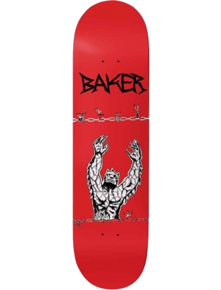 Skateboard deck Baker Kader Sylla Judgment Day 8.38'' - Deck Photo 1