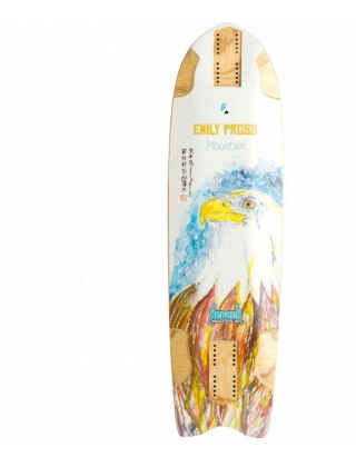 Kebbek Emily Pross Mountain Longboard Deck.