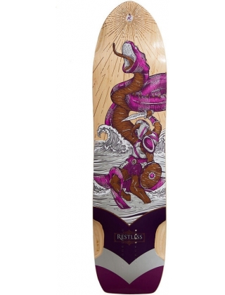 Longboard & cruiser deck Restless WIM "SeaSnake" Longboard Deck. Photo 2