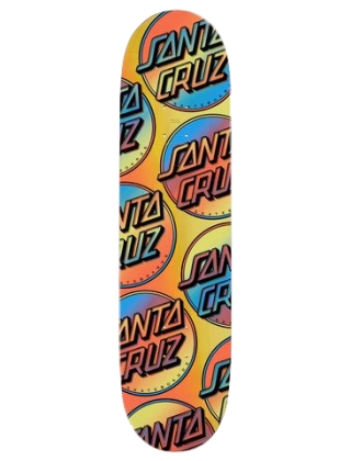 Deck skateboard Santa Cruz Contra Allover 8.25'' - Deck Photo 1