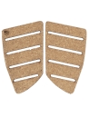 Nomads Surfing Cork Fish Back Pads - 2 Pieces Image 1