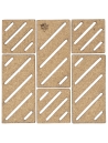 Nomads Surfing Cork Front Pads - 6 pieces Image 2