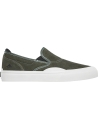 Emerica Wino G6 Slip-On - Olive/White Image 1