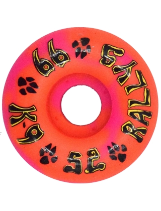 Dogtown K-9 Rallys Orange / Pink Swirl 52mm - 99A