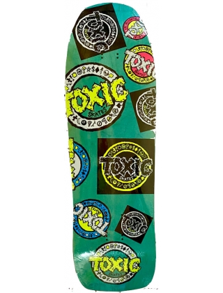 Deck skateboard Brand-X-Toxic Team Deck 9.75" x 31.75" - Multi Photo 1