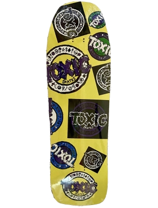 Skateboard deck Brand-X-Toxic Team Deck 9.75" x 31.75" - Multi Photo 5