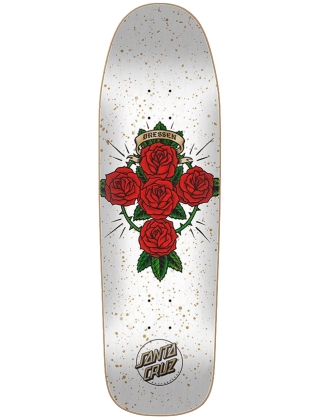 Santa Cruz Dressen Rose Cross Shaped 9.3'' - Deck