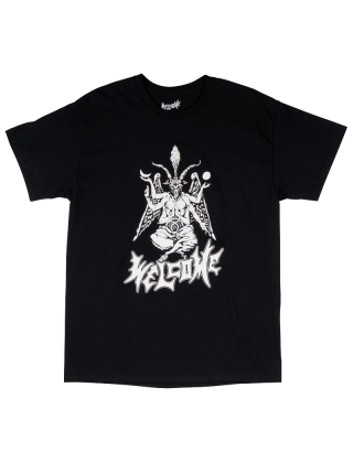 T-shirt Welcome High Magic Basic Black - Tee Photo 1