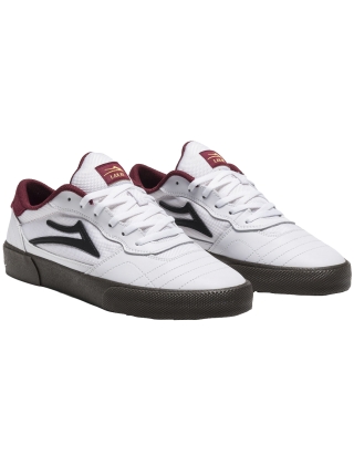  Lakai Cambridge White/Gum Leather - Skate Shoes Photo 2