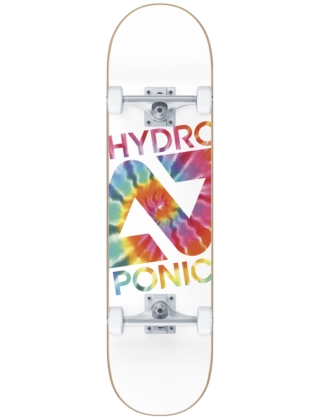 Hydroponic Tie Dye White 8.00 - Complete Deck