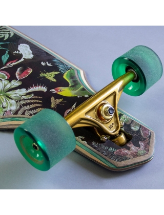 Skateboard, longboard complet Dusters Predator Green Unit  34''- Complete Longboard Photo 1