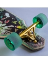 Dusters Predator Green Unit  34''- Complete Longboard Image 1