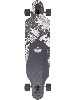 Longboard & cruiser deck DUSTERS CHANNEL BLOOMING 38" DROP THROUGH COMPLET LONGBOARD Photo 2