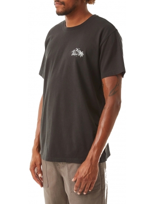 Tee shirt KATIN ALOHA HILLS - BLACK TEE Photo 2