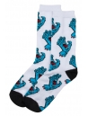 Santa Cruz Black/White Adult Multi Hand Sock Image 3