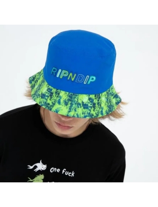 Casquette Ripndip Prisma Blue/Green Bucket Hat Photo 2