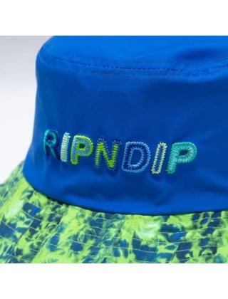 Kappe Ripndip Prisma Blue/Green Bucket Hat Photo 3