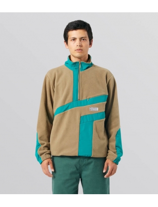 Sweat HUF Range Quarter Zip Polar Olive Fleece Photo 3