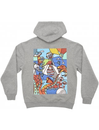 Sweat Nnsns Jumble Heater Gris Hoodie