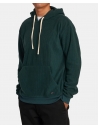 RVCA Hunter Green Hewitt Hoodie OTLR DGN Image 4