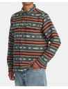 RVCA Blanket Tea Long Sleeve Shirt Image 4