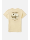 Katin Trimming Tee - Sun Yellow Sand Wash Image 1