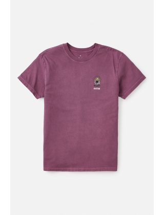  Katin Pollen Tee - Kelp Red Sand Wash Photo 2