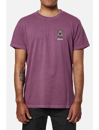  Katin Pollen Tee - Kelp Red Sand Wash Photo 3