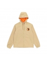 T&C SURF DESIGNS Hooded Coach Jacket - Sand Image 1