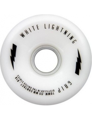 Longboard wielen White Lightning Grip 70mm Roues Photo 2