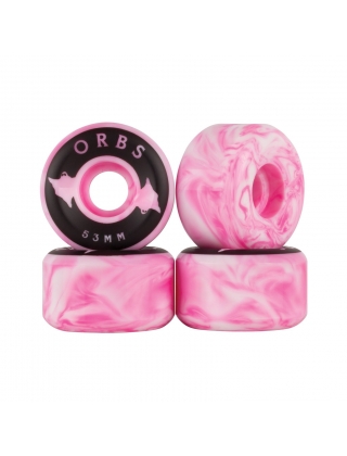 Roues de skateboard Orbs Specters - 53mm - Pink/White Photo 1