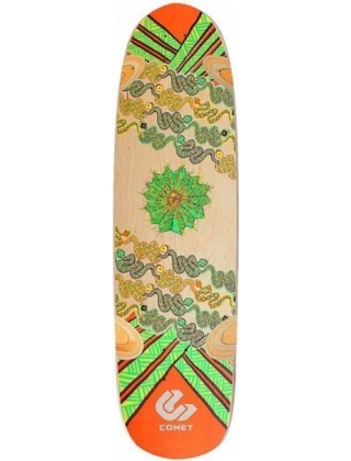 Longboard & cruiser deck Comet Ethos 36 "Snakes" - Deck Only Photo 1