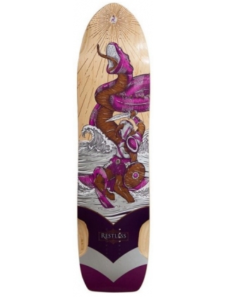 Longboard & cruiser deck Restless WIM "SeaSnake" - Deck Only Photo 2