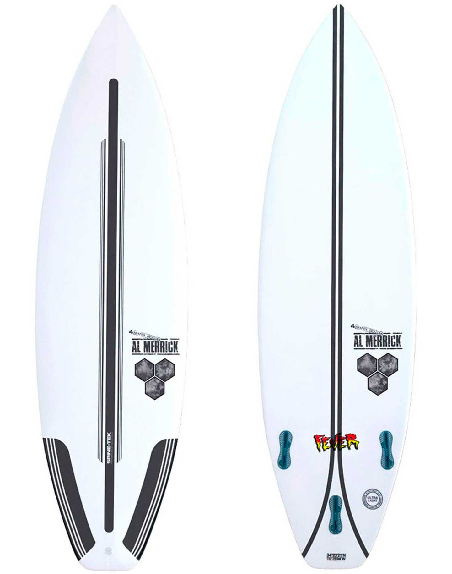 Channel Islands FEVER by Al Merrick SPINE-TEK- 6’02” x 19 1/2 x 2 9/16 x  32,40L