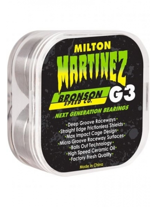 Bronson Speed Bearings  Milton Martinez Pro G3