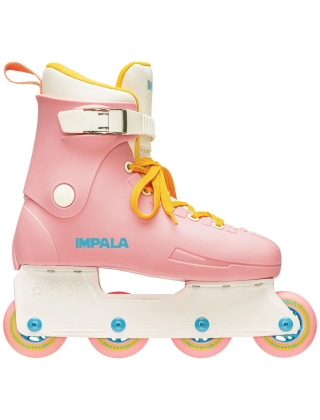 Skeelers IMPALA LIGHTSPEED INLINE SKATE - PINK / YELLOW Photo 1